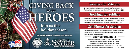 Funeral Home «Charles F Snyder Funeral Home & Crematory- Lititz Pike Chapel», reviews and photos, 3110 Lititz Pike, Lititz, PA 17543, USA