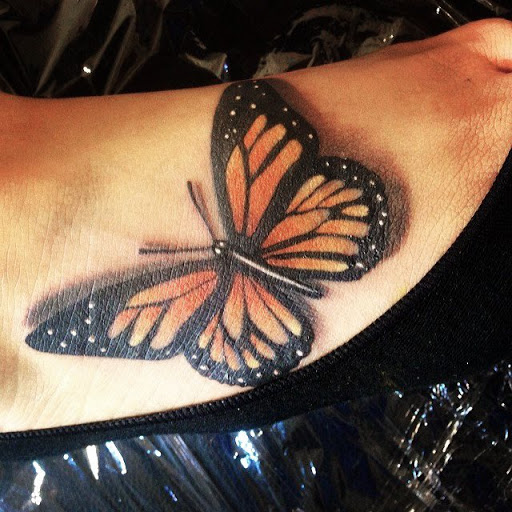Explore uplifting tattoo ideas, creative tattoo ideas in Fremont, available at Inkies Tattoo Studio