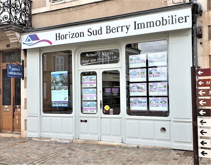 Horizon Sud Berry Immobilier à Châteaumeillant (Cher 18)