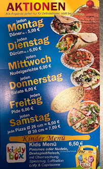 ISTANBUL Imbiss à Zwickau menu