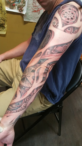 Explore hunting tattoos ideas, creative tattoo ideas in Charleston, available at Broken Lantern Tattoo