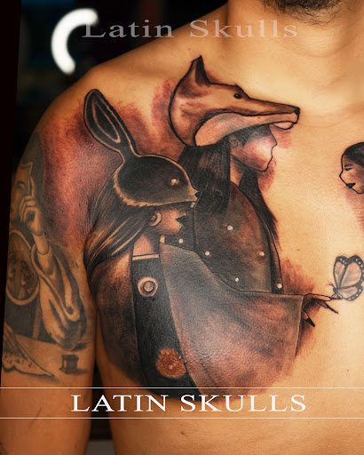 Explore blue crab tattoo ideas, creative tattoo ideas in Pico Rivera, available at Latin Skulls