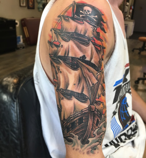 Explore clock tattoo ideas for females, creative tattoo ideas in Dekalb, available at Proton Tattoo