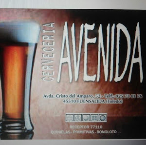 CERVECERIA AVENIDA Av. Cristo del Amparo, 58, 45510 Fuensalida, Toledo, España