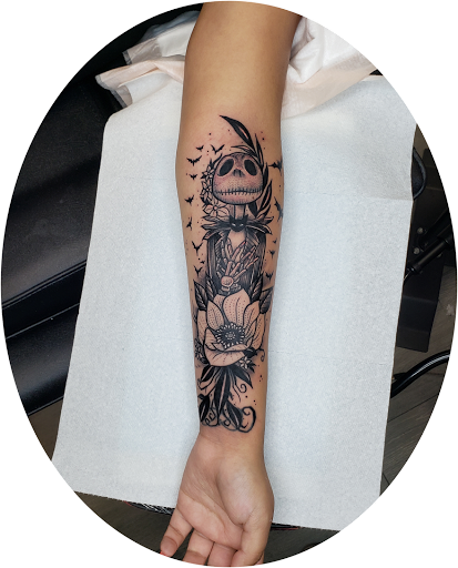 Explore tattoo chest piece ideas, creative tattoo ideas in Coachella, available at Ink Devotion Tattoo & Body Piercings