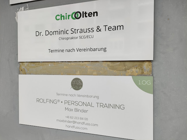 Rezensionen über Dr. Dominic Strauss in Olten - Chiropraktiker