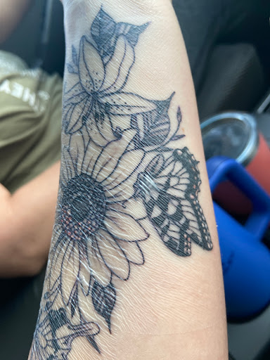 Explore small warrior tattoo ideas, creative tattoo ideas in Saint Petersburg, available at Foolish Pride Tattoo Co.