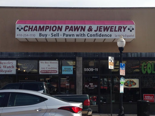 Pawn Shop «Champion Pawn and Jewelry», reviews and photos, 5509 Harford Rd, Baltimore, MD 21214, USA