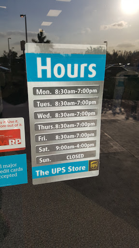 Shipping and Mailing Service «The UPS Store», reviews and photos, 11870 Hialeah Gardens Blvd #129b, Hialeah Gardens, FL 33018, USA