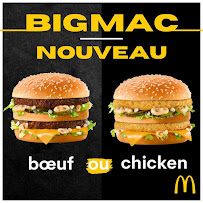 Carte du McDonalds à Rochefort