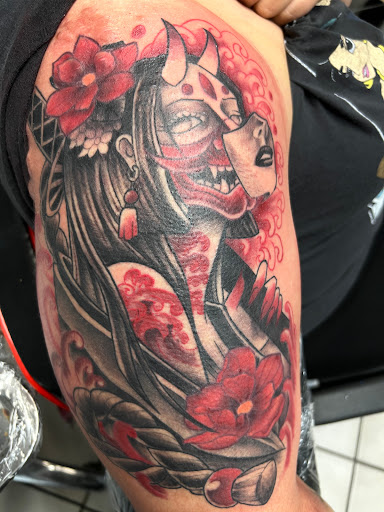 Explore tattoo ideas for women back, creative tattoo ideas in Morrisville, available at Sinners Circle tattoo co.