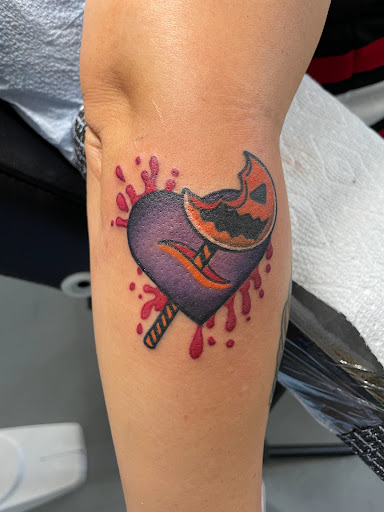 Explore breast cancer tattoos ideas, creative tattoo ideas in Chapel Hill, available at Golden Falcon Tattoo and Piercing