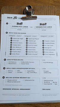 Der kleine Flo à Munich menu