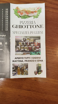 Ghiottone Pizza d'asporto à Latisana carte