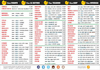 Menu / carte de Ma Che Pizza – Nichelino à Nichelino