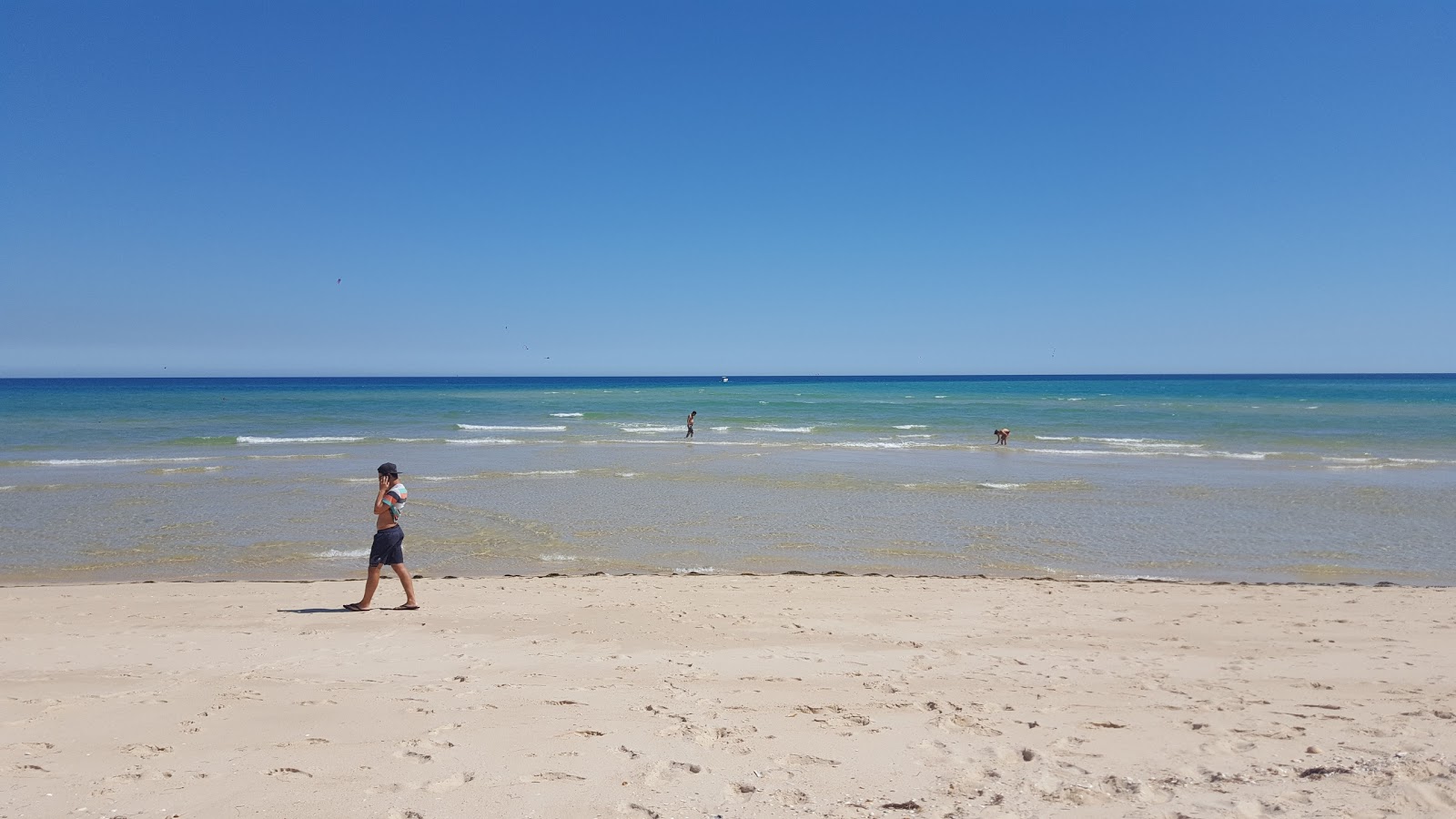 Φωτογραφία του Barra da Fuseta με επίπεδο καθαριότητας εν μέρει καθαρό