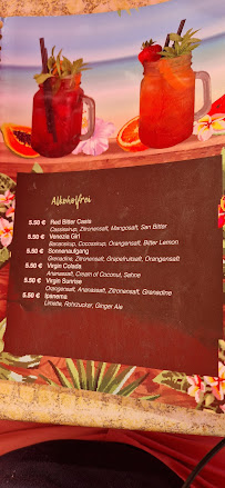 Carte du Eiscafé La Venezia à Riegel am Kaiserstuhl