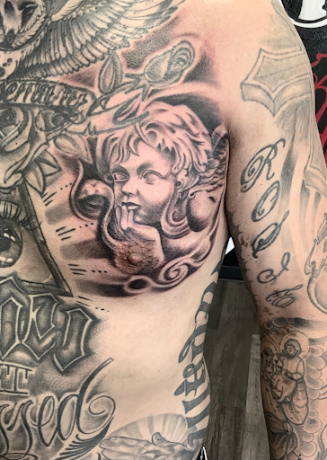 Explore letter r tattoo ideas, creative tattoo ideas in Silver City, available at Independent Ink Tattoo
