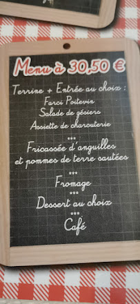 Restaurant français Le Trou Vendéen à Bouillé-Courdault (la carte)