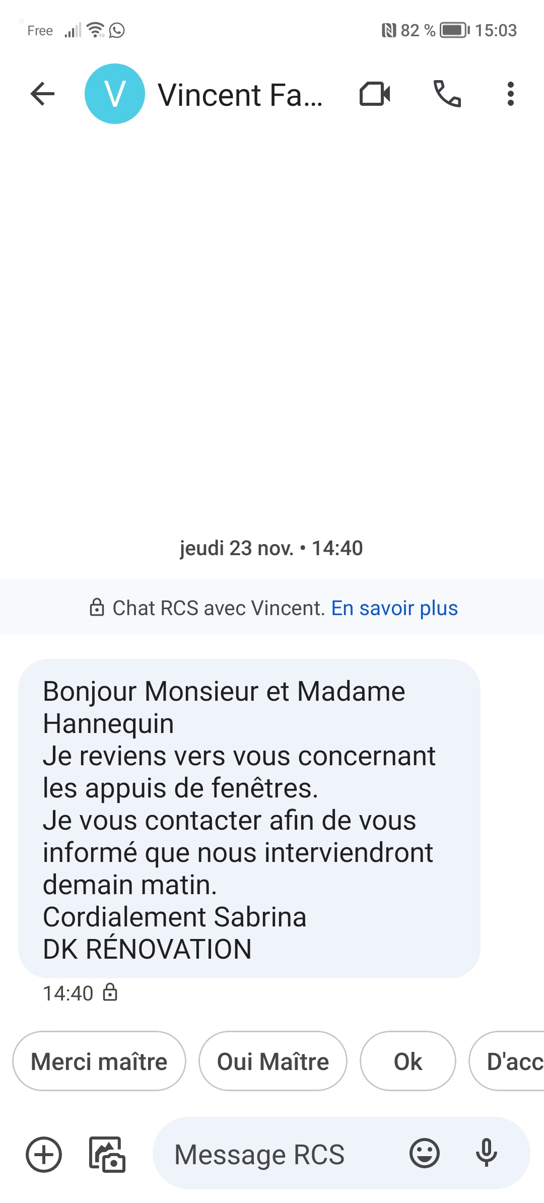 Photo n° 3 de l'avis de Christelle.a fait le 22/11/2023 à 18:36