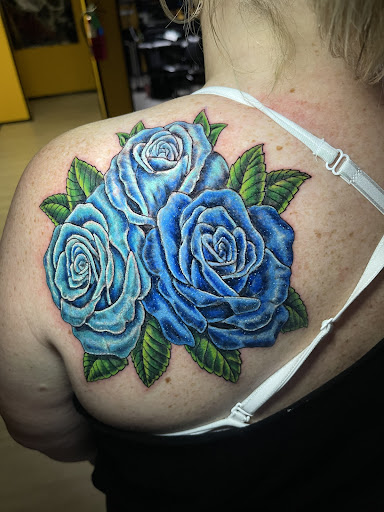 Explore maze tattoo ideas, creative tattoo ideas in Taylor, available at Solid Tattoo LLC