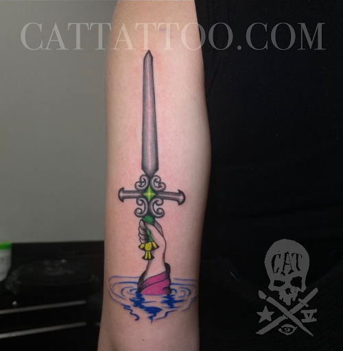 Explore new beginning tattoo ideas, creative tattoo ideas in Addison, available at Cat Tattoo