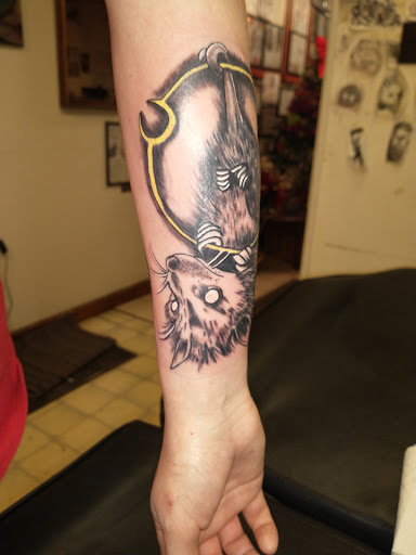 Explore tattoo on buttock ideas, creative tattoo ideas in Carbondale, available at MsCandyTattoo