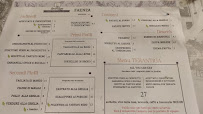 Menu du Terantiga Faenza à Faenza