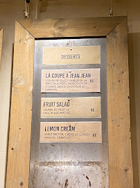 MELT OBERKAMPF à Paris menu
