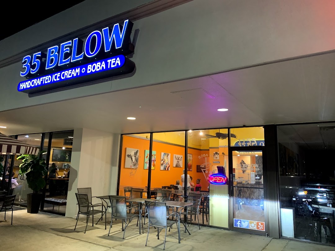 35 Below Handcrafted Ice Cream and Boba Tea