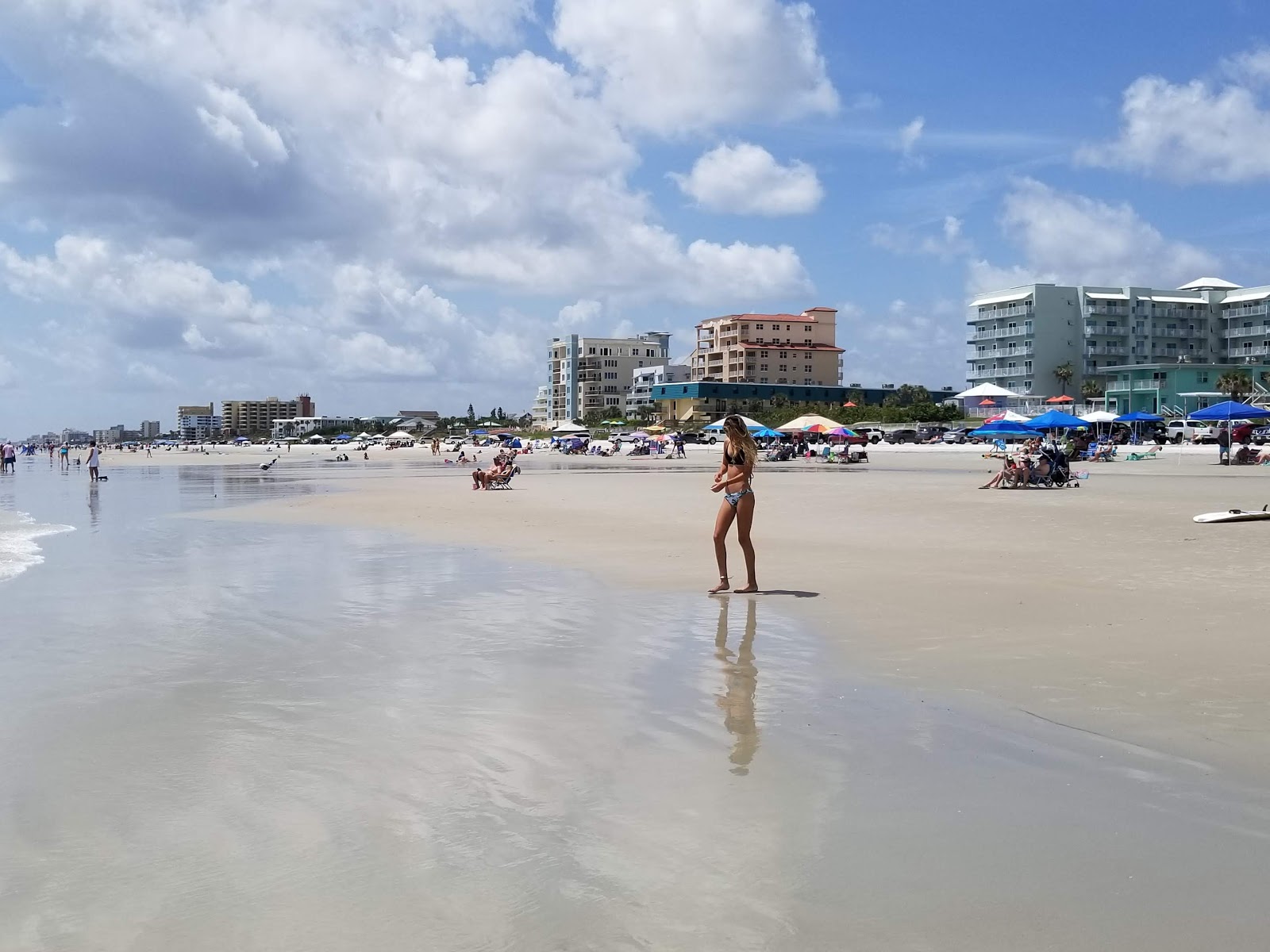 Fotografija Flagler Av. Boardwalk z svetel fin pesek površino