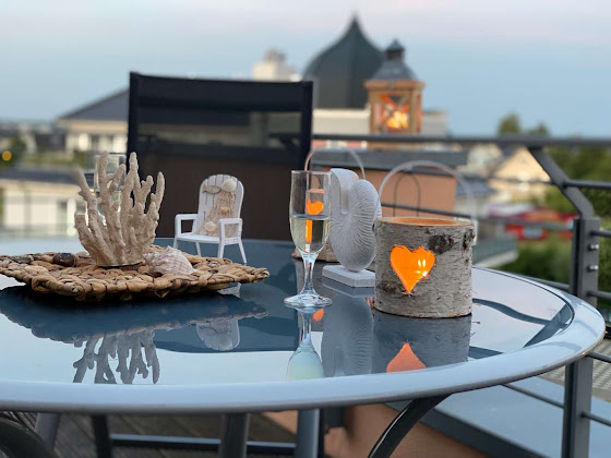 Photo Ferienwohnung Seeadler Penthouse Ferienwohnung mit Meerblick direkt an der Ostsee 18211 Börgerende-Rethwisch