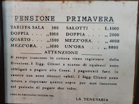 Restaurant Ristorante La Lanterna à Sant'Ilario d'Enza (le menu)