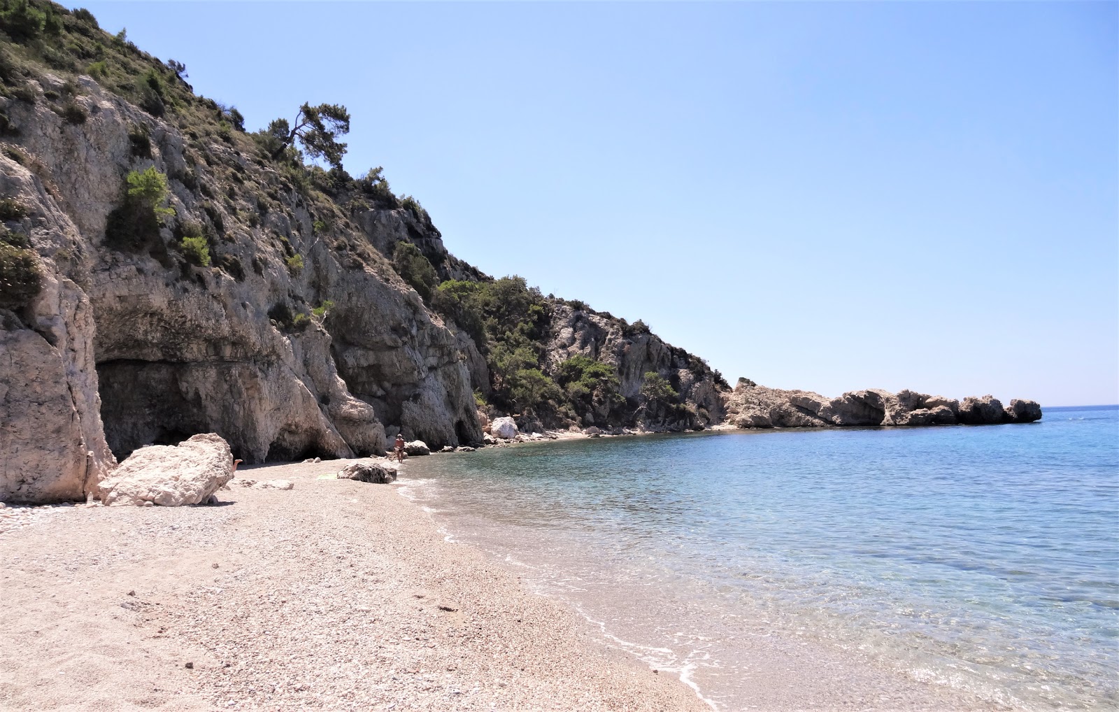 Foto de Balos beach e o assentamento