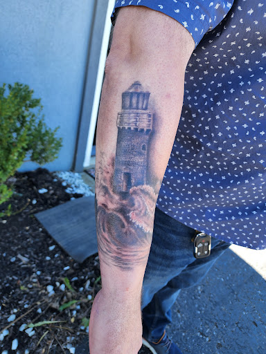 Explore paris tattoo ideas, creative tattoo ideas in Chaffee, available at Black Muddy River Tattoo Studio