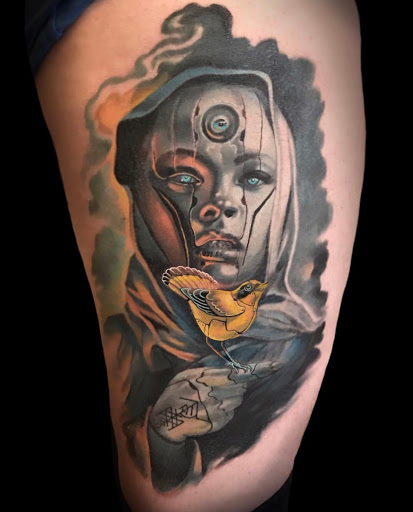Find ufo tattoo ideas for your next unique tattoo in San Francisco at Dream Masters Custom Tattoos Sweden