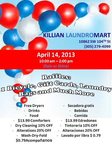 Laundromat «Killian laundromart lavanderia Dry cleaning & Coin Laundry», reviews and photos, 10862 SW 104th St, Miami, FL 33176, USA