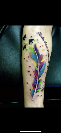 Explore be the light tattoo ideas, creative tattoo ideas in Charlottesville, available at Mystic Tattoo and Body Piercing