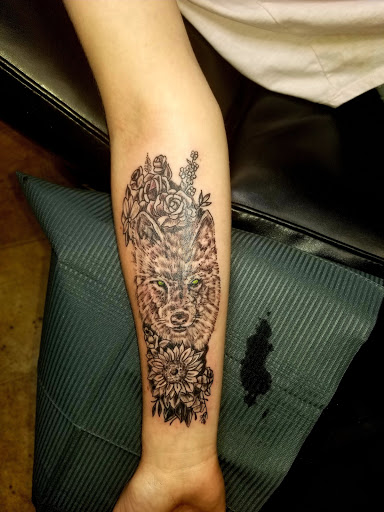 Explore tropical tattoo ideas, creative tattoo ideas in Conway, available at Primal Urge Tattoos