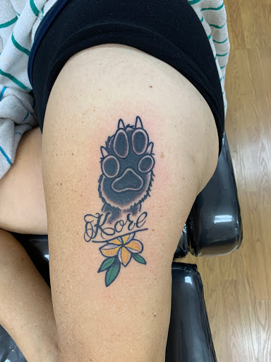 Explore gps coordinates tattoo ideas, creative tattoo ideas in Lahaina, available at Sweet Trade Tattoo