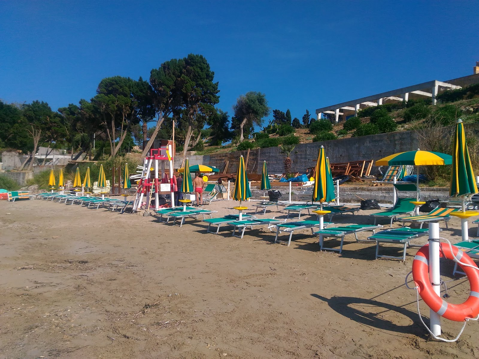 Φωτογραφία του Spiaggia Punta del Pero και η εγκατάσταση