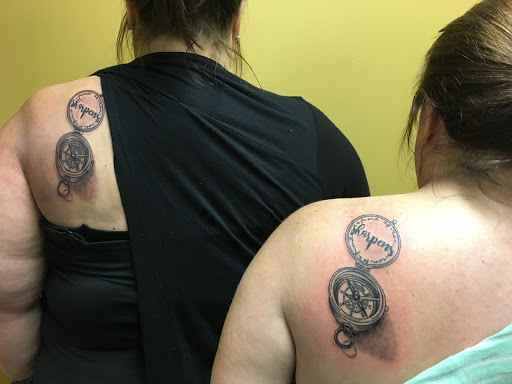 Explore hades and persephone tattoo ideas, creative tattoo ideas in Warner Robins, available at Untold Pain Tattoo Studio