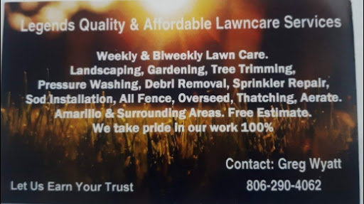 Legends Quality and Affordable Lawn Care Services, LLC