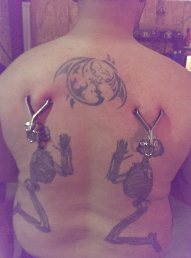 Explore anime sleeve tattoo ideas, creative tattoo ideas in Santa Fe, available at The G Spot (I.P.Ink)