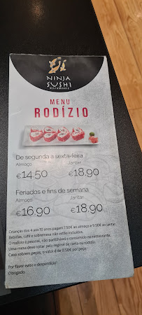 Restaurante Japonês - NINJA SUSHI em Viseu menu n° 12