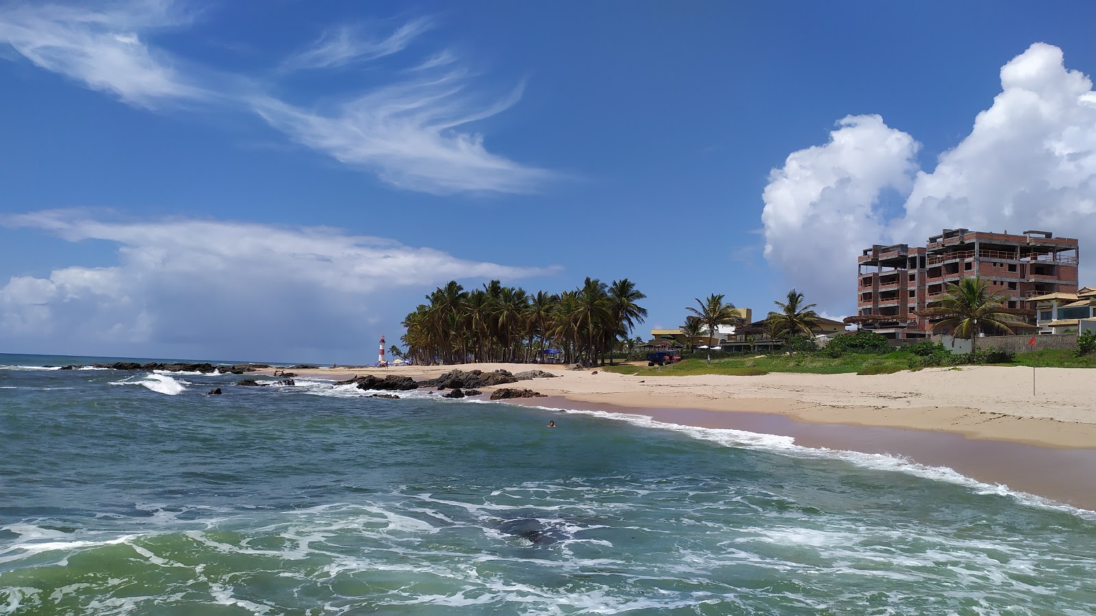 Praia Pedra do Sal的照片 带有碧绿色纯水表面