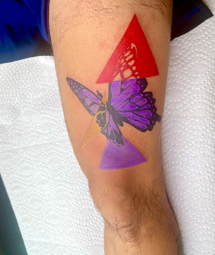 Explore cicada tattoo ideas, creative tattoo ideas in Peabody, available at Intricate Ink Tattoo