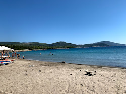 Fotografie cu Kalogria beach cu nivelul de curățenie înalt