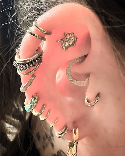 Explore lace tattoo ideas, creative tattoo ideas in Chicago, available at Identity Body Piercing