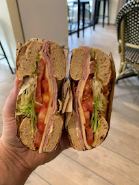 Sandwich au poulet du Restauration rapide Green Bagel Café Epinal - n°4